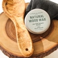 thumbnail image 3 of Caron & Doucet - Natural Wood Conditioning Vegan Wax Finish - 100% Plant Based Wood Conditioning and Polishing Wax Finish - Orange Scented - Suitable for Natural Wood Furniture. (3.5oz), 3 of 8