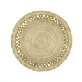 thumbnail image 2 of Oussum Hand Woven Natural Jute Area Rug Round Indoor Home Décor Area Runner Online, 2 of 7