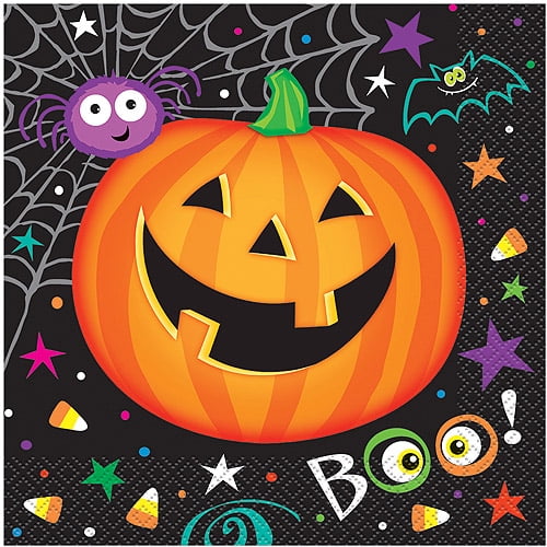 Pumpkin Pals Halloween Luncheon Napkins, 16ct