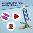 thumbnail image 4 of Elastic Scarf and Hat Clips Attacher with Extra Heavy Clips (24 Colors Availaible), 4 of 6