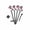 AH-Snowman 4 in 1, variant on Christmas Solar Pathway Lights, Snowman Solar Stake Light Outdoor, Waterproof Warm White LED Ground Light with Solar Panel Auto Dusk to Dawn for Lawn Garden Yard Decor Iron 19.7 in