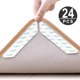 thumbnail image 3 of Alfombra antideslizante con agarre para alfombras, 24 piezas, agarre para alfombras antirizado de doble cara, agarre antideslizante lavable y reutilizable para pisos de madera, alfombras y tapetes, 3 of 8