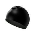 thumbnail image 2 of Swimming Cap for Men - Watertight Silicone Swim Cap for Adults with Ear Protection, 2 of 6