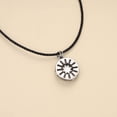 thumbnail image 5 of Men's Crystal Beaded Compass Necklace, Gift for Friends, Gift for Family,, 5 of 6