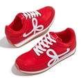 thumbnail image 6 of LUCKY STEP Stylish Retro Casual Comfortable Running Walking Shoes,Red,Womens, 6 of 6