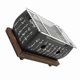 thumbnail image 5 of Horno De Parrilla De Barbacoa Japonesa, Estufa De Cocción De Acero Inoxidable Para Alcohol De Barbacoa, Horno De Carbón Rectangular, 5 of 7