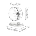 thumbnail image 2 of Tong Roue pour Hamster 21 cm Roue pour Hamster Silencieuse Roue de Course Hauteur Réglable Roue pour Hamster Silencieuse Roue pour Hamster pour Hamsters Nains et Petits Animaux Gerbilles Souris, 2 of 5