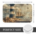 thumbnail image 2 of Yiaed Vintage Nautical Lighthouse Print Flannel Doormat Mat Outdoor Indoor Door Mats,Welcome Matt Outdoor Front Door Mat Doormat Outdoor Mat Outdoor Mat,16"x24", 2 of 7