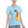 thumbnail image 2 of Women's Basic Short Sleeve T-Shirt Dragon Ball Wukong, 2 of 6