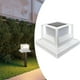thumbnail image 5 of Luz Solar para tapa de poste, luz para poste de valla para exteriores, luz Exterior blanca cálida, accesorio de iluminación Exterior para decoración, 5 of 8