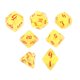 thumbnail image 1 of 7x Juego de varios la Juegos de Suministros para fiestas Juegos Amarillo Zulema Juguetes de dados, 1 of 8