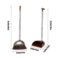 thumbnail image 3 of FeiFu Broomstick and Dustpan Set Household Cleaning Tools Efficient Sweeping Collection Easy to Store Space Saving for Home Kitchen Office, 3 of 5