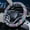 B, variant on 15 Inches Vehicle Steering Wheel Cover Ethnic Style Coarse Flax Cloth Universal Anti-Slip Sweat Absorbing Steering Wheel Cover for Most Cars
