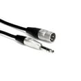 thumbnail image 2 of Cable de interconexión Hosa HSX-010 Pro Balanced TRS macho a XLR3 macho, 10 pies 1/4 pulgadas, 2 of 8