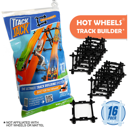 TrackJack - Ultimate Track Building System for Hot Wheels, Model Trains, and Marble Runs