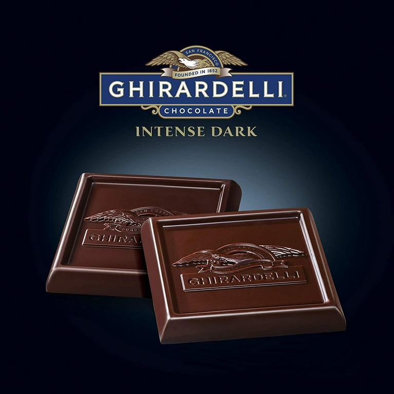 Ghirardelli Intense Dark Chocolate Crispy Rice Squares Case Pack (540 ct)