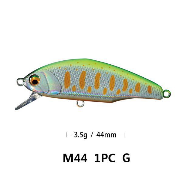 Leurres de Pêche Hot 44mm 3.5g smith Coulants Minnow Wobblers Truite Appâts Durs en Plastique Artificiel Jerkbaits Peche Bar Carpe Pêche