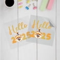 thumbnail image 3 of Hello 2025 Pomeranian Celebrates Happy New Year Firework Balloon Cutout Transfer Sticker Pom Dog Lover Gifts Transparent Decal Art Decor - 02024, 3 of 5