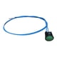 thumbnail image 4 of Palanca de mando para excavadoras Botón pulsador Interruptor de botón Alto rendimiento Fácil instalación Verde 2 cables, 4 of 8