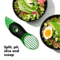 thumbnail image 6 of OXO Softworks 3-in-1 Avocado Slicer, Green, 6 of 9