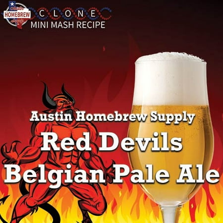 Austin Homebrew Clone Recipe Red Devils Belgian Pale Ale (16B) - MINI (Best Pale Ale Recipe)