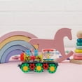 thumbnail image 4 of EXHUMKY Light Up Train Toy Car ABS Assorted Color 1Pcs For Indoor Play, 4 of 5