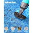 thumbnail image 2 of Efurden Cordless Handheld Pool Vacuum Cleaner, 60 Min Runtime, Adjustable Telescopic Pole for Above/In-Ground Pools, Hot Tubs, Spas, 2 of 6