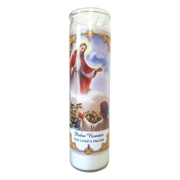 Lord's Prayer (Padre Nuestro) Devotional Candle