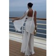 thumbnail image 2 of Women's Layered Tube Maxi Dress with Tiered Style and Asymmetrical Cut 95% Cotton 5% Spandex for Casual Summer Everyday, 2 of 6