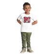 thumbnail image 3 of Cool Retro MTV Punk Spikes Logo Toddler Boy Girl T Shirt Infant Toddler Brisco Brands 6M, 3 of 6