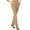Khaki, variant on PEASKJP High Waisted Yoga Leggings High Waisted Crossover Workout Lounge Bell Bottom Jazz Dress Pants, Navy XXL