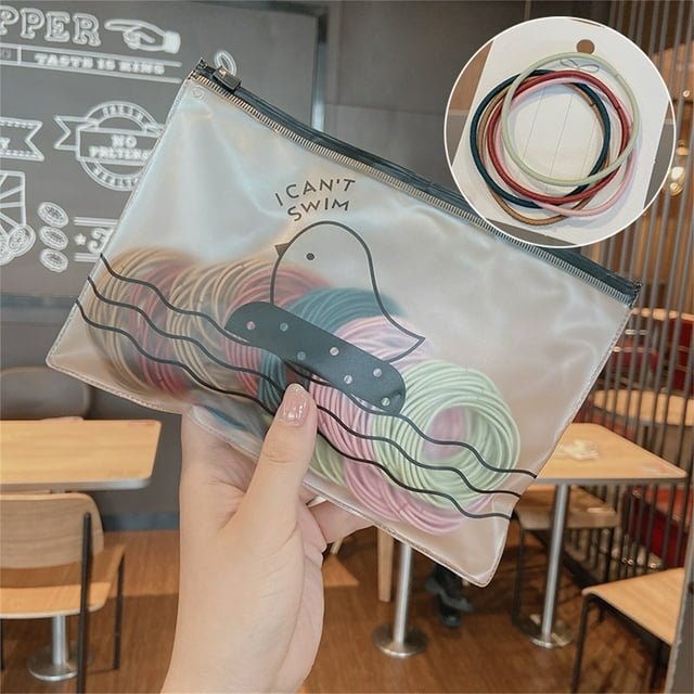 100 Elastic Rubber Band Hair Rings, Soft, Do Not Damage Hair, Can Be Reused, Suitable For Girls And Women, Woven Hair Rope