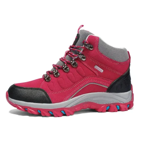

Women‘s Outdoor Lace Up Sneakers Non-Slip High Top Hiking Shoes Women‘s Footwear