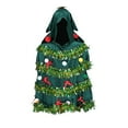 thumbnail image 3 of Disfraz de de Navidad para mujer, capa con capucha y chal para fiestas temáticas navideñas, 3 of 10