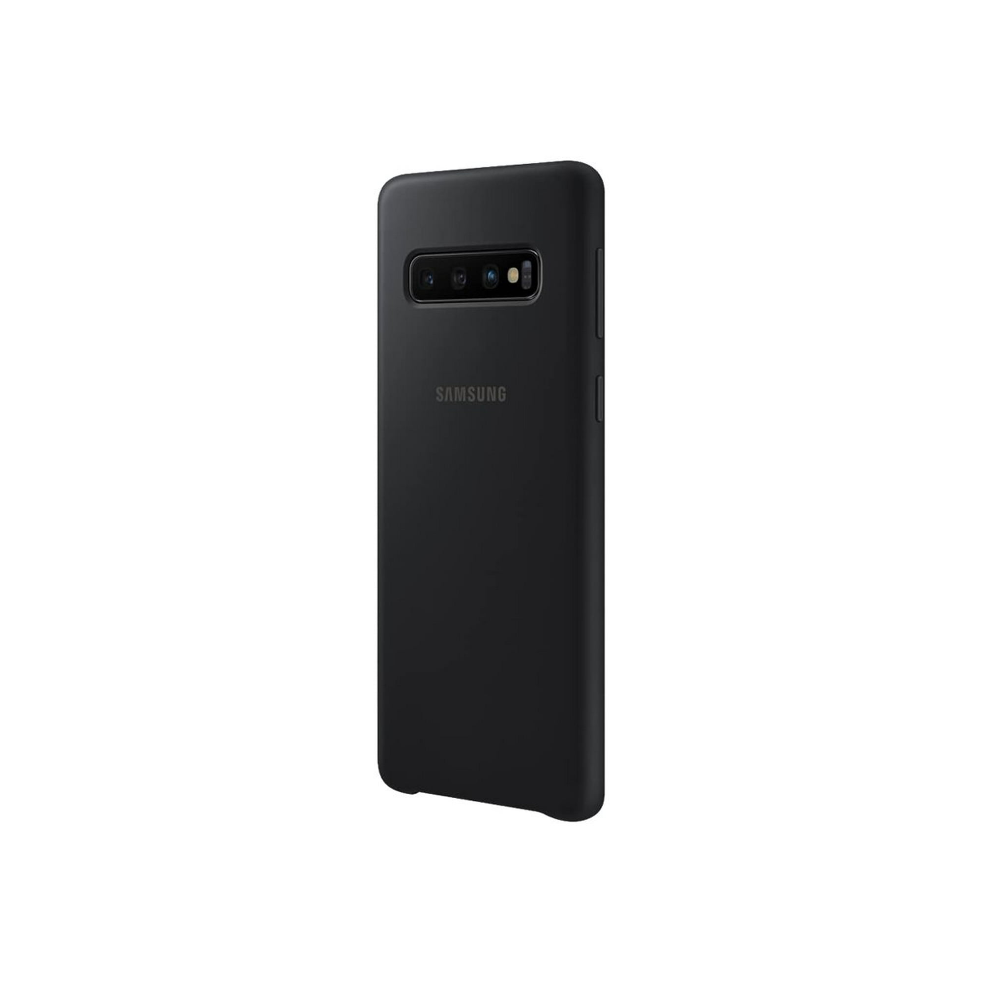 SAMSUNG SILICONE COVER CASE FOR S10 - BLACK