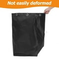thumbnail image 6 of Hemobllo Housekeeping Cart Bag Canvas Black for Janitorial Work 1Set, 6 of 8