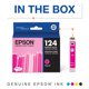 thumbnail image 2 of Cartucho de tinta Epson 124 DuraBrite Ultra Magenta T124320-S, 2 of 5