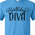 thumbnail image 4 of Inktastic Birthday Diva in Black T-Shirt, 4 of 5