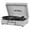 Gray, variant on Victrola Journey Bluetooth Portable Suitcase Record Player with 3-speed Turntable & Built-in Speakers | Brown