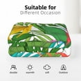 thumbnail image 6 of XMXT Throw Blankets, Tropical Greenery Painting Bed Blanket for Bedroom Sofa, 50 x 70 inches Multicolor, 6 of 9