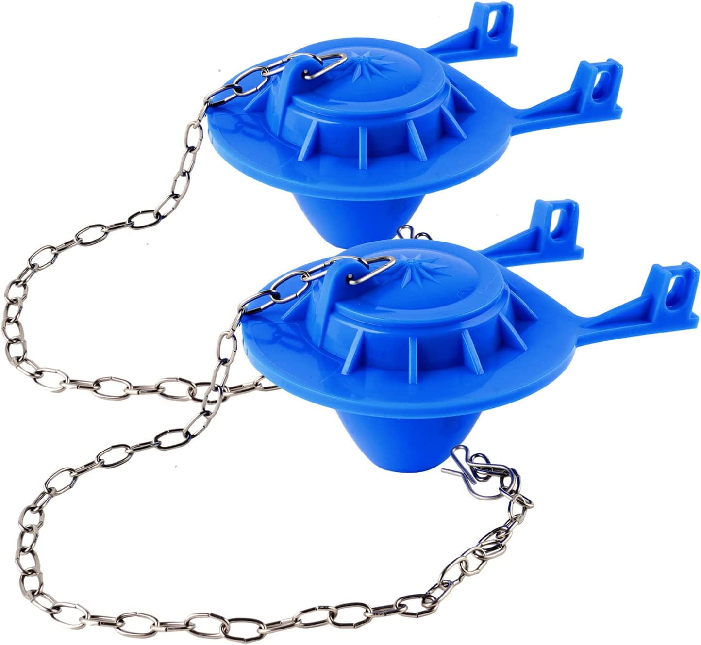 2 Pack Toilet Flappers, Universal 2 Inch Toilet Flapper Stopper