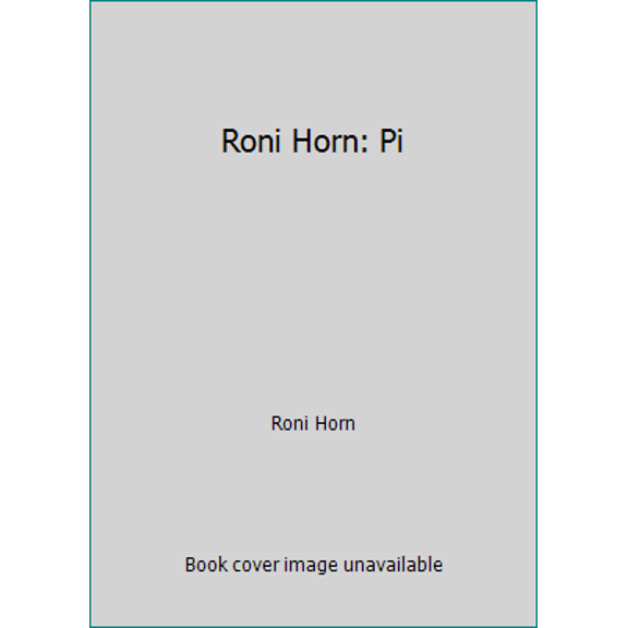 Pre-Owned Roni Horn: Pi (Paperback) 3775709126 9783775709125