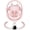 Pink, variant on suihuooo Baby Swing for infants Newborn with Bluetooth and 5 Speed Built-in Soothe Melodies 5-Point Harness,Pink