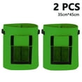 thumbnail image 2 of 2pcs Grow Bags Planting Pouch Fabric Pots Breathable Cloth Bags, 2 of 4