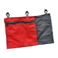 thumbnail image 1 of Almencla Hammock Organizer 5 Pockets Hanging Large Space Foldable Portable Dangling Pouch Red, 1 of 8