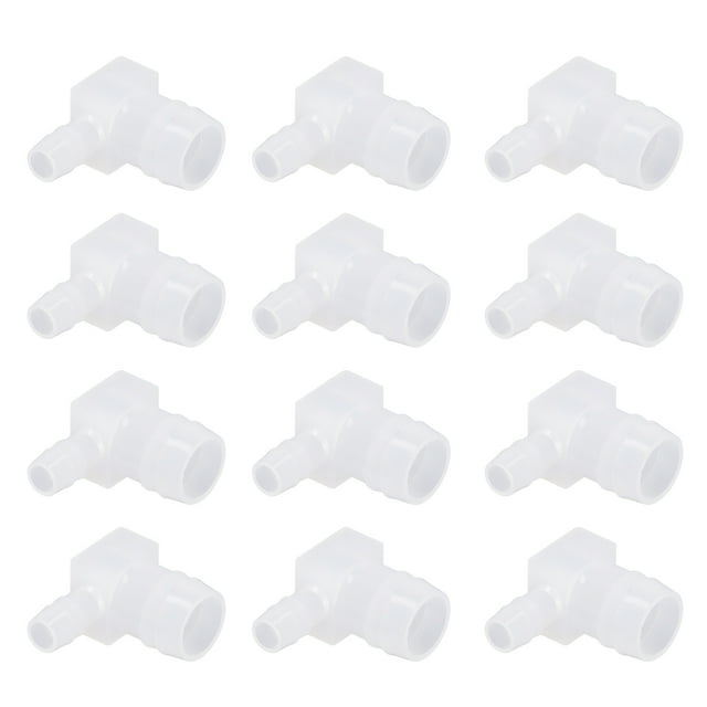 Conector de púas de plástico, 12 piezas de conector de púas para manguera de plástico Adaptador de conector de púas para manguera de plástico Diseño a prueba de futuro
