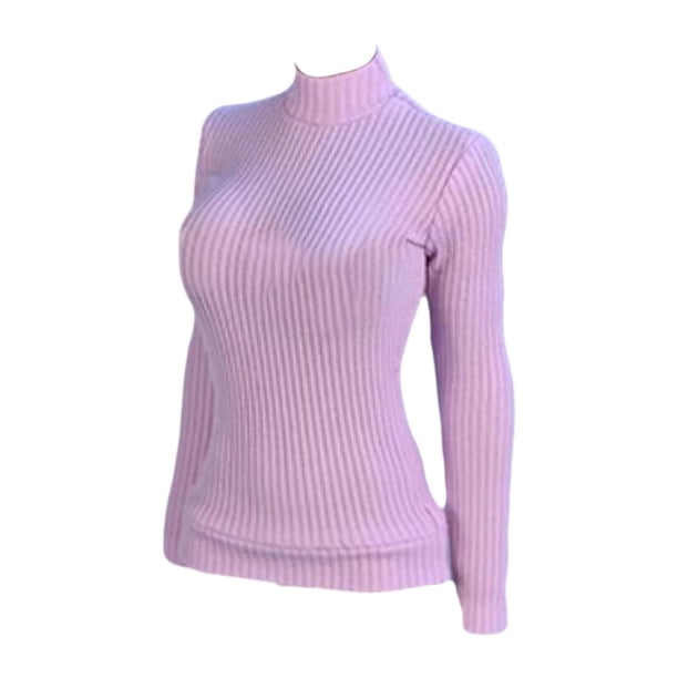 Camisas de manga larga a escala 1/12, atuendo, disfraz, moda, jersey hecho a mano para 6 pulgadas Rosa y violeta