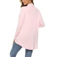 thumbnail image 5 of Cardigans for Women Loose Casual Long Sleeved Open Front Breathable Cardigans with Pockets, 5 of 6