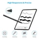 thumbnail image 2 of Lápiz Stylus para Tablet Samsung A7/A8/A9 con Punta Fina de 1.5 mm, Negro, 2 of 6