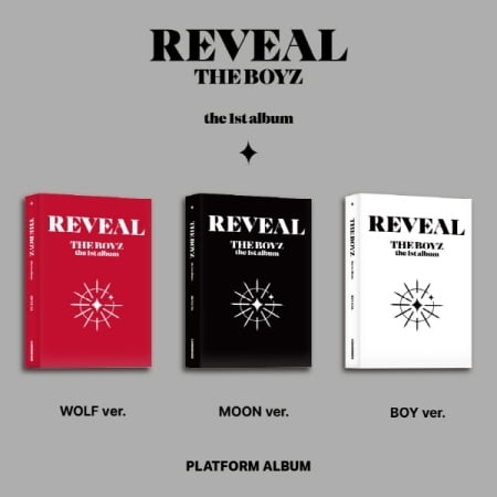 The Boyz - Reveal - Platform Version - incl. Mini QR Card, Selfie Photocard   Official Photocard - Music & Performance - CD